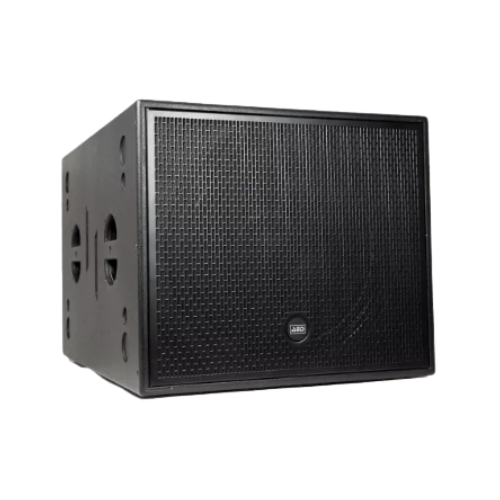 AED Audio Multi sub actieve luidspreker in hoes