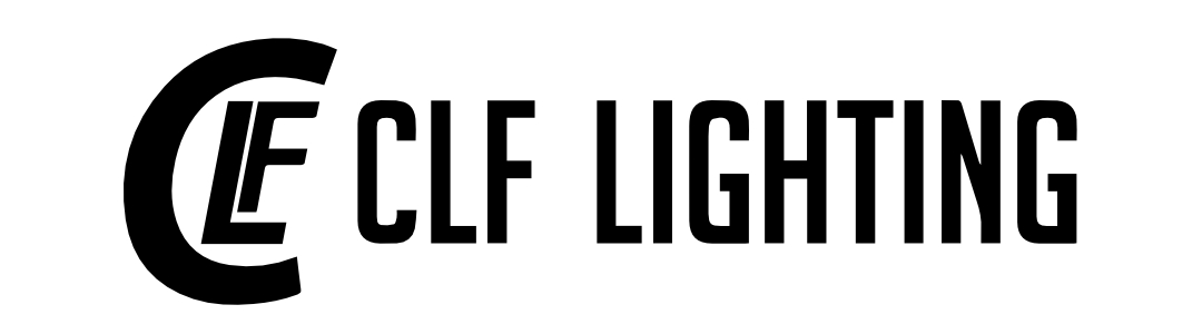 CLF Lighting logo – specialist in LED-verlichting en lichteffecten voor evenementen.