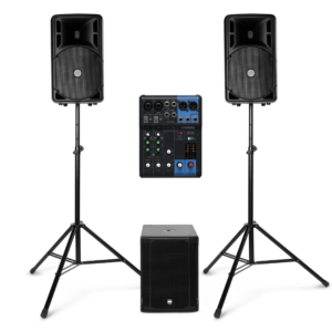 RCF geluidsset 100 personen