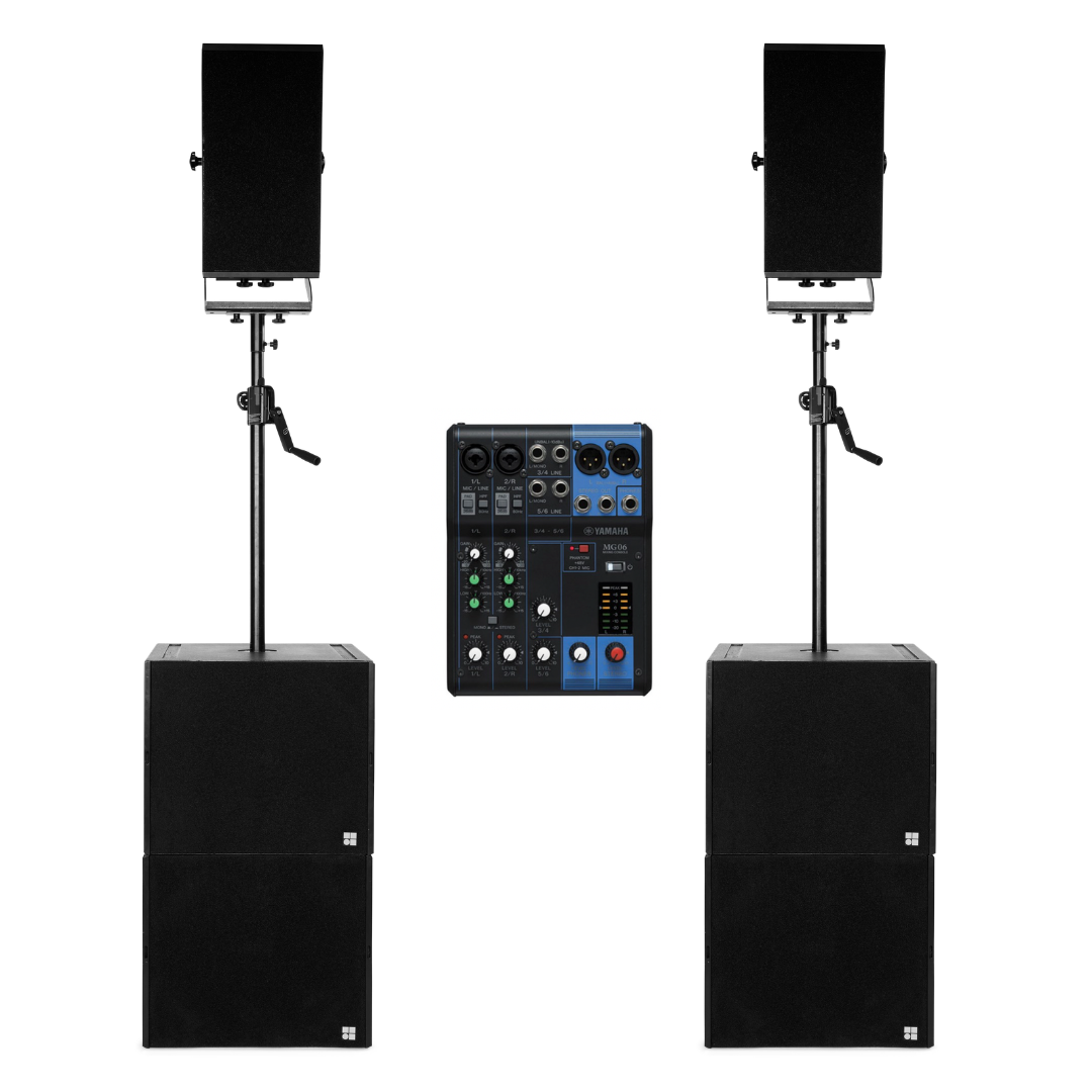 d&b Q-Series geluidsset 450 personen
