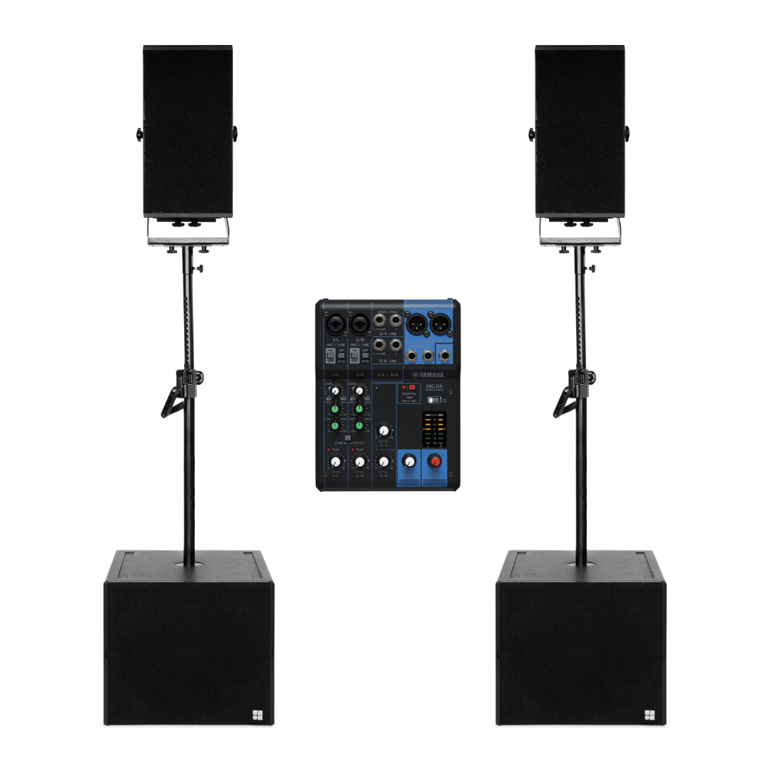 d&b Q-Series geluidsset 250 personen